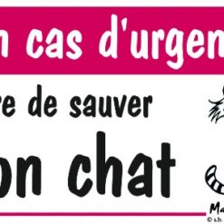 sauver mon chat1 Emergency Magnet
