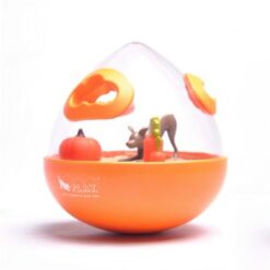 Alternative view of P.L.A.Y. Enrichment Treat Wobble Ball