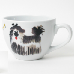 Porcelain Funny Dog Jumbo Mug