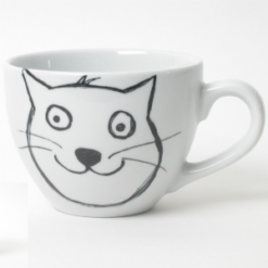 Meow Porcelain Jumbo Mug