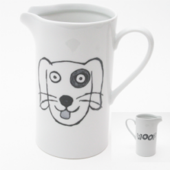 Woof Porcelain Jug
