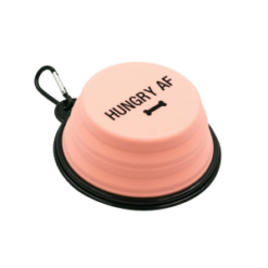 Hungry AF Portable Dog Bowl