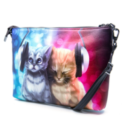 Music Loving Kittens Purse