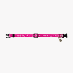 Alternative view of I Own You Cat Collar