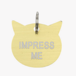 Impress Me Cat Collar ID Tag