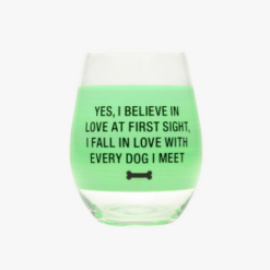 Love At First Sight Wine Glass