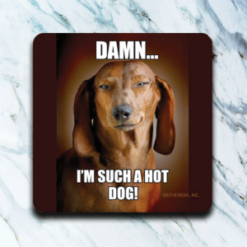 Hot Dog Coaster Set
