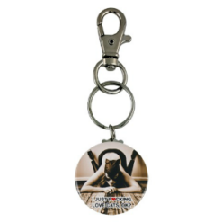 I Just F*cking Love Cats Keychain