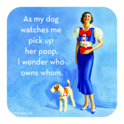 Funny Dog Coaster Set, Who Owns Whom