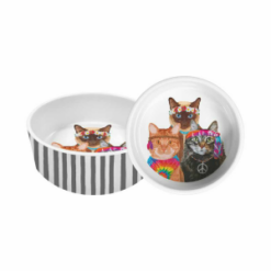 Groovy Cats Cat Bowl