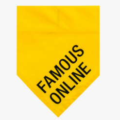Famous Online Dog Bandana Size XL/L