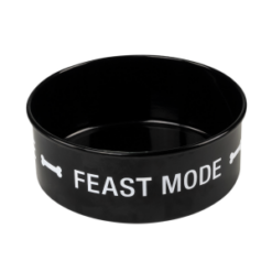 Feast Mode Carbon Steel Dog Bowl