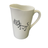 Good Kitty Porcelain Milk Bag Holder