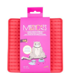Pink colour feeding mat