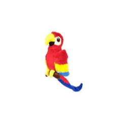 Side view of the parrot from the Fetching Flock collection