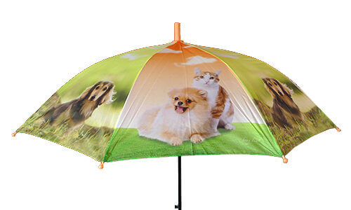 Child's Cat and Dog Umbrella with Whistle
