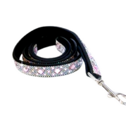 Pink Crystal Cat Leash by Jacqueline Kent