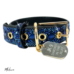 Alternative view of Lush Blue Crystal Collar by Jacqueline Kent