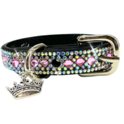 Pink Crystal Cat Collar by Jacqueline Kent