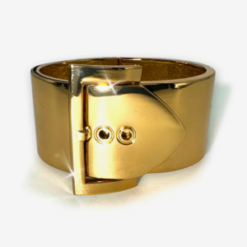 Gold Glam Buckle Bracelet by Jacqueline Kent