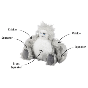 Bettie Yeti Plush Dog Toy - Image 2