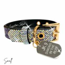 Alternative view of Purple Ombre Dog Collar by Jacqueline Kent