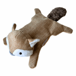 Alternative view of foufouDog Hide ‘n Seek Stuffless Crinkle Toys – Fox, Bunny & Raccoon