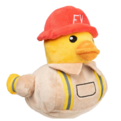 Firequacker Plush Duck Dog Toy