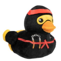 Quackie Chan Plush Duck Dog Toy