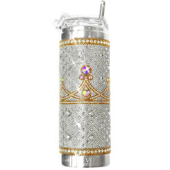 Crystal Crown VIP Tumbler by Jacqueline Kent