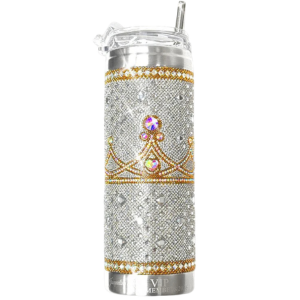 Crystal Crown VIP Tumbler by Jacqueline Kent