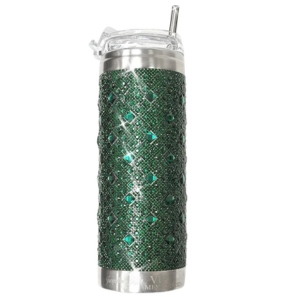 Green Envy Crystal VIP Tumbler by Jacqueline Kent