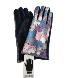 Touch Screen Cat Lovers Gloves - Image 2