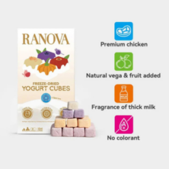 Ranova Yogurt Mixed Flavor Freeze-Dried Dog & Cat Treats - Image 2